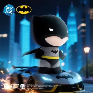 Batman gosedjur från DC Comics i klassisk Justice League-stil, med Superman, 20 cm