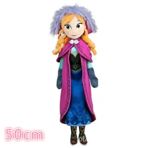 Frozen 2-karaktärer gosedjur som mjuka dockor i snödrottnings- och prinsessstil
