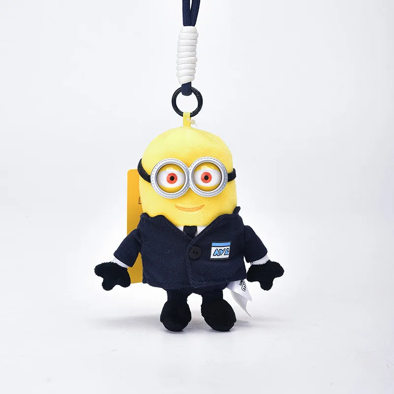 Minions tecknade plyschfigur som kawaii-nyckelring, hänge för ryggsäck och present 7 Minions tecknade plyschfigur som kawaii-nyckelring, hänge för ryggsäck och present - Bild 7