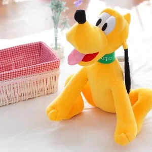 Tecknad Disney mjuk leksak 30 cm med Musse, Mimmi, Långben, Pluto, Kajsa och Kalle Anka