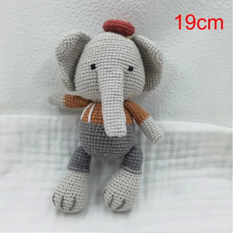 Lejon och elefant gosedjur, Amigurumi och kawaii, handgjord stickad stil handmade 9 Lejon och elefant gosedjur, Amigurumi och kawaii, handgjord stickad stil handmade - Bild 9