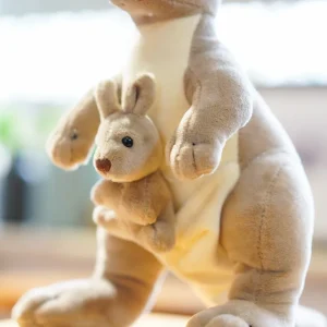 Känguru mother gosedjur med mamma och unge i fickan – mjukisdjur 25 cm 8 Känguru mother gosedjur med mamma och unge i fickan – mjukisdjur 25 cm