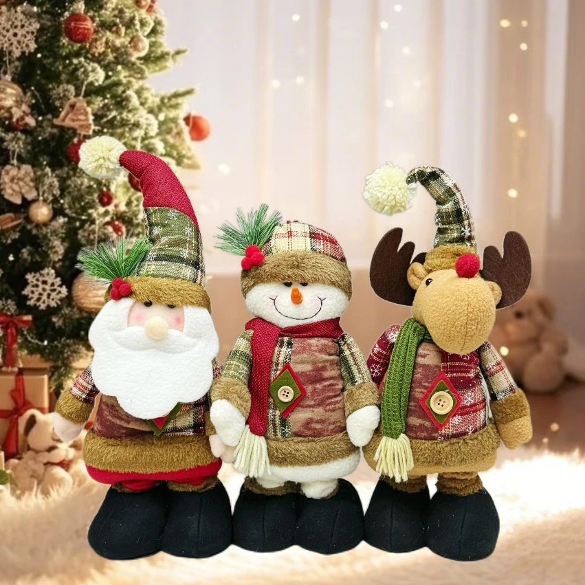 Djurfigurer som nyckelring, Retractable och Santa Claus option 2 Djurfigurer som nyckelring, Retractable och Santa Claus option - Bild 2