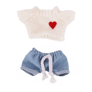 Björn som nyckelring, björn hat och Love sweater, 17 cm 29 Björn som nyckelring, björn hat och Love sweater, 17 cm