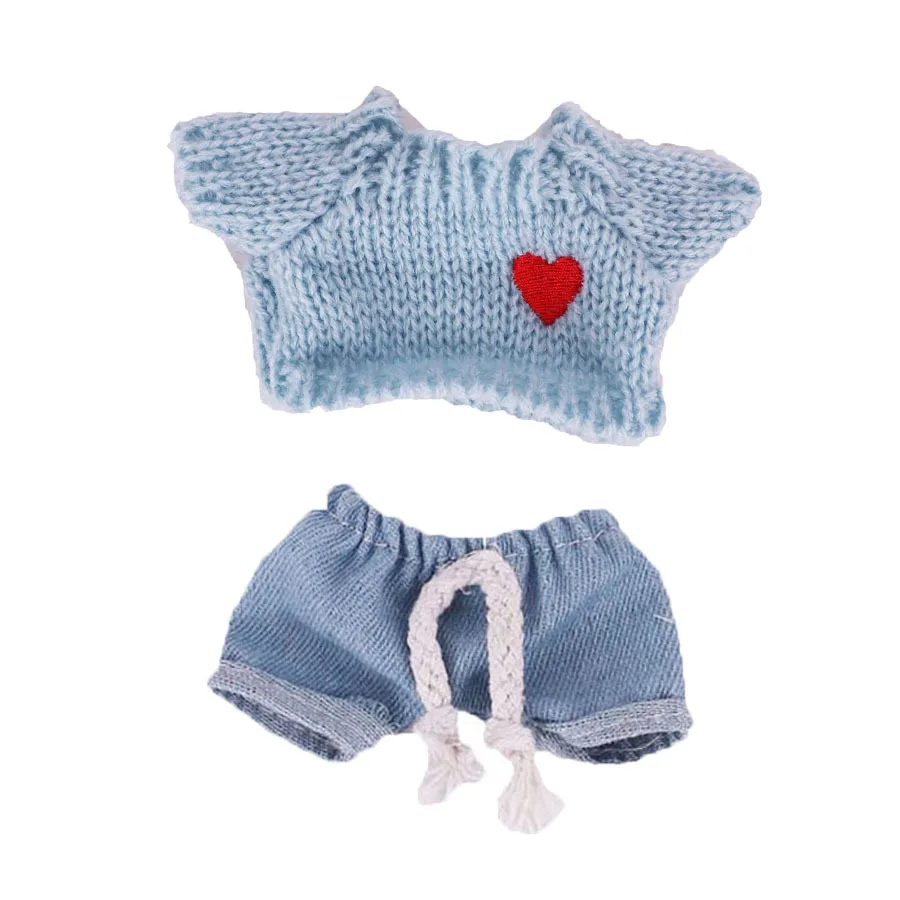 Björn som nyckelring, björn hat och Love sweater, 17 cm 12 Björn som nyckelring, björn hat och Love sweater, 17 cm - Bild 12