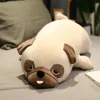 Hund gosedjur som plysch- och sovkudde i söt kawaii-stil med djurdesign, 55–90 cm