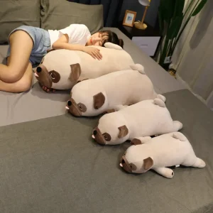 Hund gosedjur som plysch- och sovkudde i söt kawaii-stil med djurdesign, 55–90 cm 11 Hund gosedjur som plysch- och sovkudde i söt kawaii-stil med djurdesign, 55–90 cm