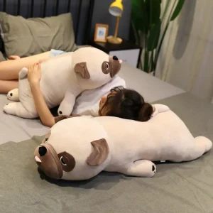 Hund gosedjur som plysch- och sovkudde i söt kawaii-stil med djurdesign, 55–90 cm 8 Hund gosedjur som plysch- och sovkudde i söt kawaii-stil med djurdesign, 55–90 cm