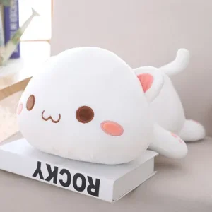 Katt och tvättbjörn gosedjur som plyschkudde, söt och mjuk, 30–65 cm 17 Katt och tvättbjörn gosedjur som plyschkudde, söt och mjuk, 30–65 cm