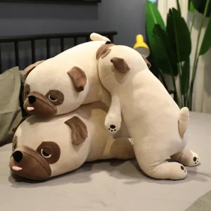 Hund gosedjur som plysch- och sovkudde i söt kawaii-stil med djurdesign, 55–90 cm 10 Hund gosedjur som plysch- och sovkudde i söt kawaii-stil med djurdesign, 55–90 cm