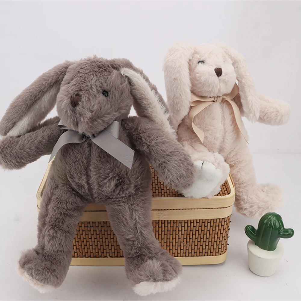 Kanin gosedjur som sovkompis i kawaii-stil, med långa öron och påskmotiv, 30 cm 5 Kanin gosedjur som sovkompis i kawaii-stil, med långa öron och påskmotiv, 30 cm - Bild 5