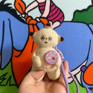 Makka Pakka plyschkudde med kawaii-stil och tecknat godnattmotiv från Garden Baby