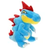 Feraligatr gosedjur, söt och Water type, pokémon krokodil vatten design