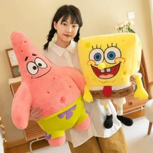 Alternative view of SpongeBob SquarePants-karaktärer gosedjur i söt anime- och tecknad stil, 35–100 cm