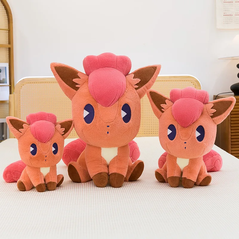 Pokémon Vulpix som räv gosedjur, stor tecknad figur i kawaii-stil, 35–65 cm 2 Pokémon Vulpix som räv gosedjur, stor tecknad figur i kawaii-stil, 35–65 cm - Bild 2