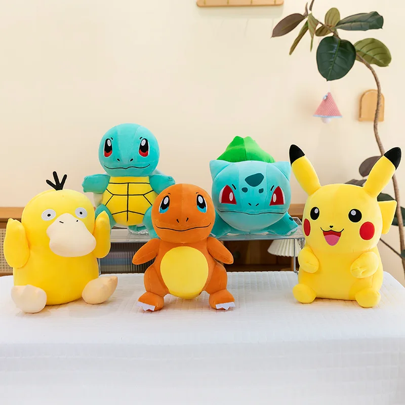 Pocket Monsters-karaktärer gosedjur med kawaiiutseende i animeinspirerad stil, 20 cm 4 Pocket Monsters-karaktärer gosedjur med kawaiiutseende i animeinspirerad stil, 20 cm - Bild 4