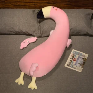 Giraff och enhörning gosedjur i kawaii-stil, stor och lång plyschkudde, 70–120 cm 20 Giraff och enhörning gosedjur i kawaii-stil, stor och lång plyschkudde, 70–120 cm
