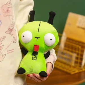 Hund gosedjur, Green och Alien invader, grön kawaii inspirerad alienfigur 9 Hund gosedjur, Green och Alien invader, grön kawaii inspirerad alienfigur