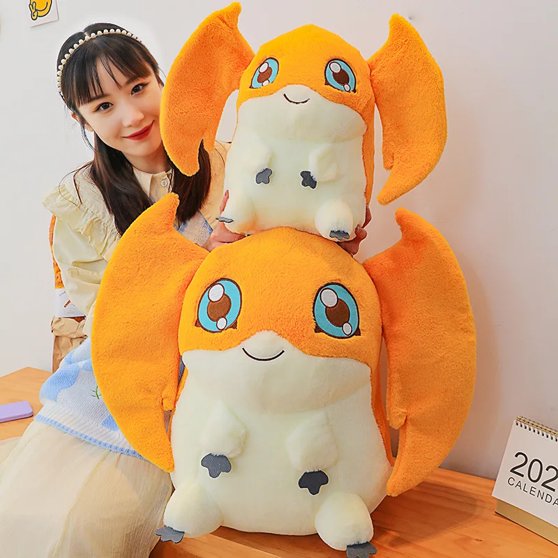 Patamon gosedjur som plyschkudde i söt animestil från Digital Monster, 35 cm 3 Patamon gosedjur som plyschkudde i söt animestil från Digital Monster, 35 cm - Bild 3