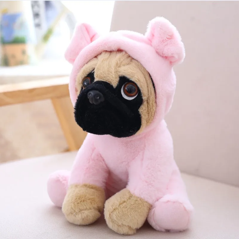 Hund gosedjur, verklighetstrogen och Stuffed, shar naturtrogen mopsstil gullig 10 Hund gosedjur, verklighetstrogen och Stuffed, shar naturtrogen mopsstil gullig - Bild 10