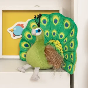 Peacock gosedjur, Green och Blue, påfågel grönt eller blått