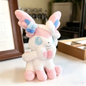 Pokémon-karaktärer gosedjur, fluffig plyschkudde i japansk kawaii-stil, 40–60 cm
