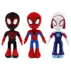 Avengers-karaktärer gosedjur, anime style och mjuk, stil into spindel verse, 32 cm