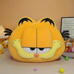 Garfield gosedjur som kattkudde och plyschkudde med motiv från Garfieldfamiljen