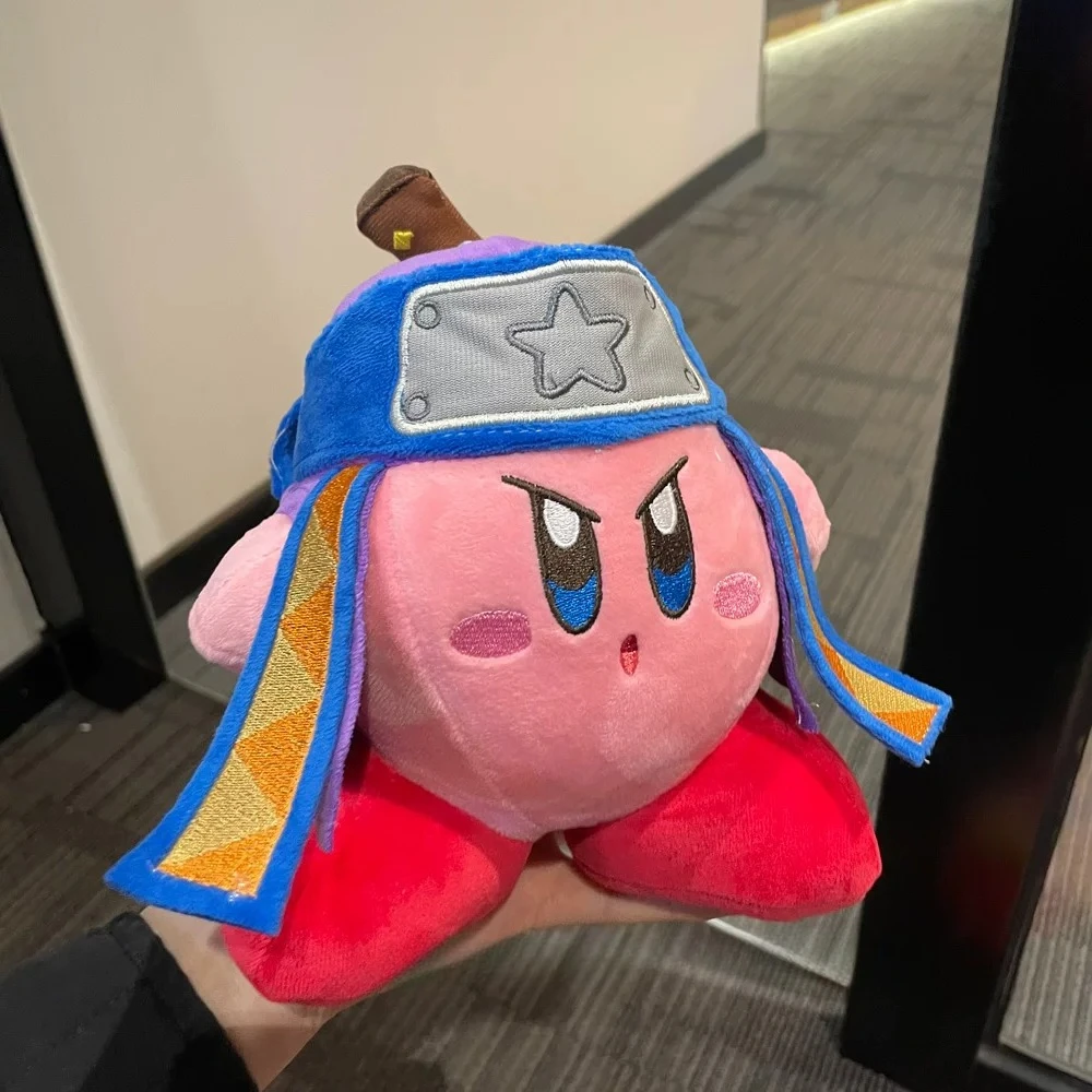 Samlarfigur i form av en orange Kirby-docka med arg min och tecknad spelstil 27 Samlarfigur i form av en orange Kirby-docka med arg min och tecknad spelstil - Bild 27
