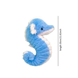Häst som nyckelring, mjuk och söt, seahorsedekoration unique