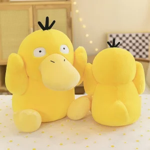 Psyduck gosedjur som ankakudde, Nerdy och söt, pokémon anka mjuk sovkudde, 35–60 cm