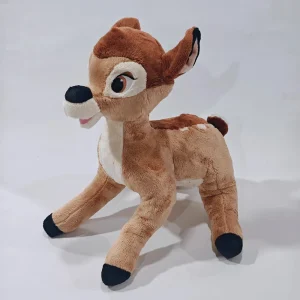 Mjukt och sött hjort gosedjur föreställande Bambi med dockliknande filmstil 7 Mjukt och sött hjort gosedjur föreställande Bambi med dockliknande filmstil