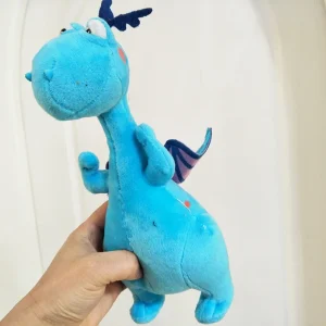 Disney Doc McStuffins får och dinosaurie gosedjur med tecknad design, 25–30 cm