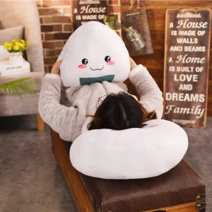 Japanskt kawaii-gosedjur med flera figurvarianter, risboll som plyschkudde, 30–50 cm