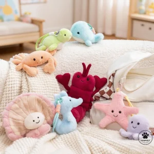 Val som nyckelring, Marine animal design och Small