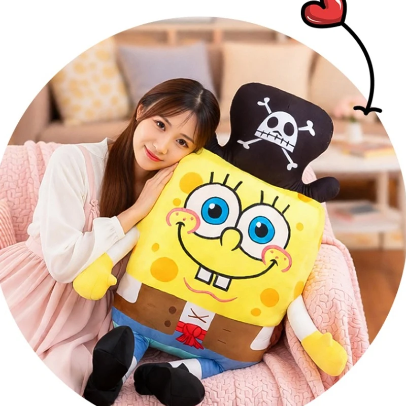 SpongeBob SquarePants-karaktärer gosedjur som plyschkudde i tecknad stil, 40–100 cm 4 SpongeBob SquarePants-karaktärer gosedjur som plyschkudde i tecknad stil, 40–100 cm - Bild 4