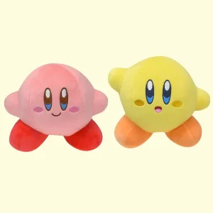 Kirby gosedjur, kawaii och söt, stil rosa stjärnhjälte nintendo, 15 cm