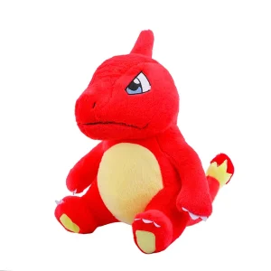 Charmeleon gosedjur från Pokémon med Charmander, i kawaii-animestil, 40–120 cm