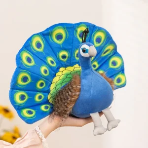 Peacock gosedjur, Green och Blue, påfågel grönt eller blått