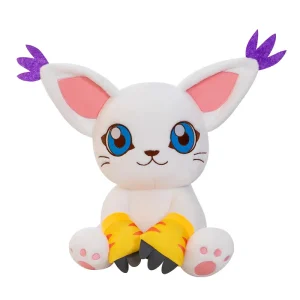 Digital Monster Tailmon gosedjur, kattkudde och kramkudde i kawaii anime-stil, 40 cm 9 Digital Monster Tailmon gosedjur, kattkudde och kramkudde i kawaii anime-stil, 40 cm