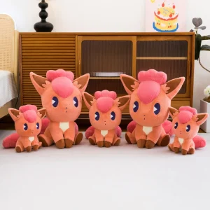 Pokémon Vulpix som räv gosedjur, stor tecknad figur i kawaii-stil, 35–65 cm 9 Pokémon Vulpix som räv gosedjur, stor tecknad figur i kawaii-stil, 35–65 cm