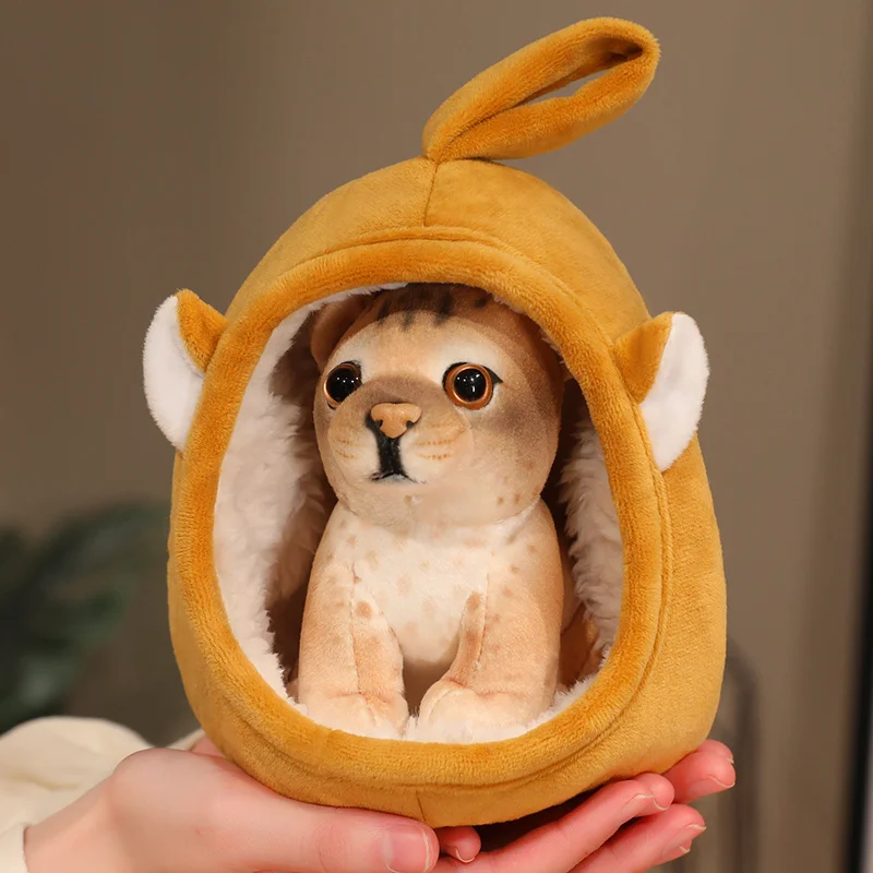 Djurfigurer som små gosedjur i kawaii-stil, förpackade i en bo-påse, 18 cm 6 Djurfigurer som små gosedjur i kawaii-stil, förpackade i en bo-påse, 18 cm - Bild 6