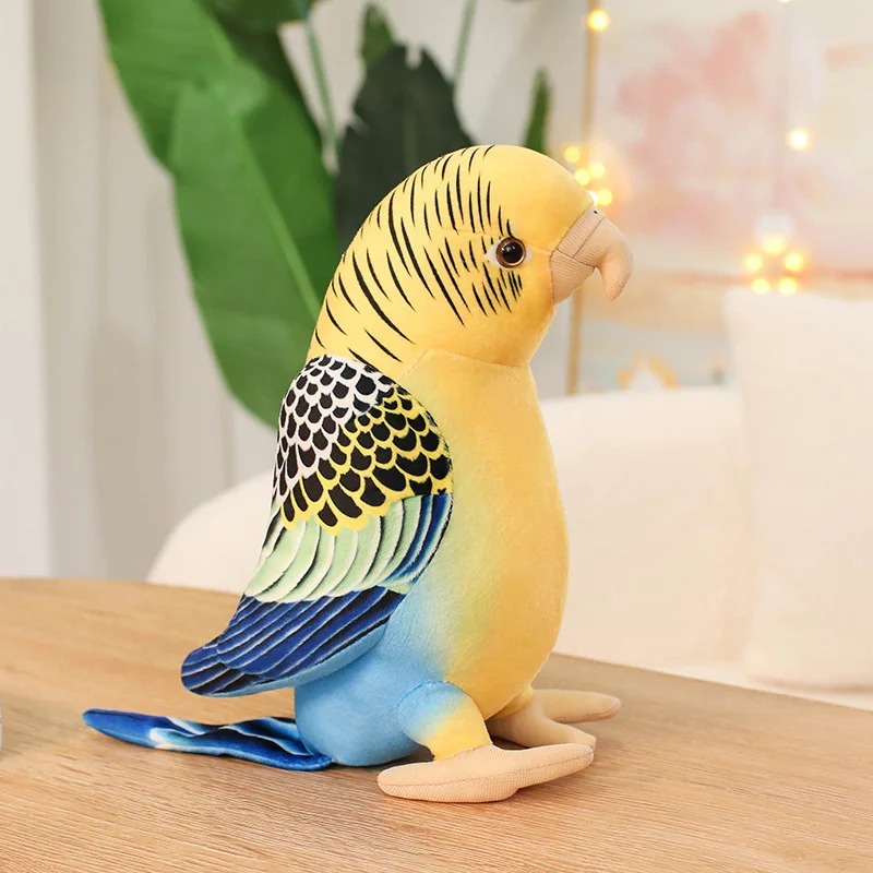 Gosedjur med flera figurvarianter i gullig, verklighetstrogen fågelform, 30 cm 7 Gosedjur med flera figurvarianter i gullig, verklighetstrogen fågelform, 30 cm - Bild 7