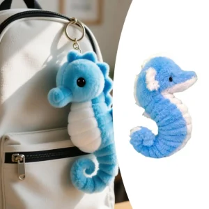 Alternative view of Häst som nyckelring, mjuk och söt, seahorsedekoration unique