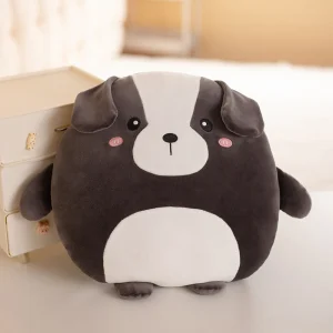 Gosedjur i flera figurvarianter, kawaii-inspirerad klämbar plyschkudde, 40 cm