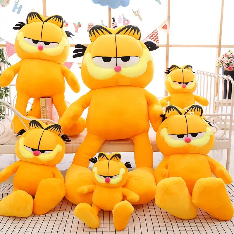 Garfield som rund och fyllig katt, ett gulligt gosedjur i kawaii-stil med mjuk form 5 Garfield som rund och fyllig katt, ett gulligt gosedjur i kawaii-stil med mjuk form - Bild 5