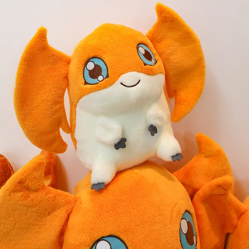 Patamon från Digimon Adventure, kawaii plyschkudde i tecknad anime-stil, 35–55 cm 5 Patamon från Digimon Adventure, kawaii plyschkudde i tecknad anime-stil, 35–55 cm - Bild 5