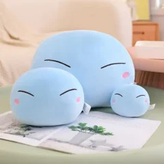 Tuanzi gosedjur i slimeform som plyschkudde med kawaii- och animeinspirerad design