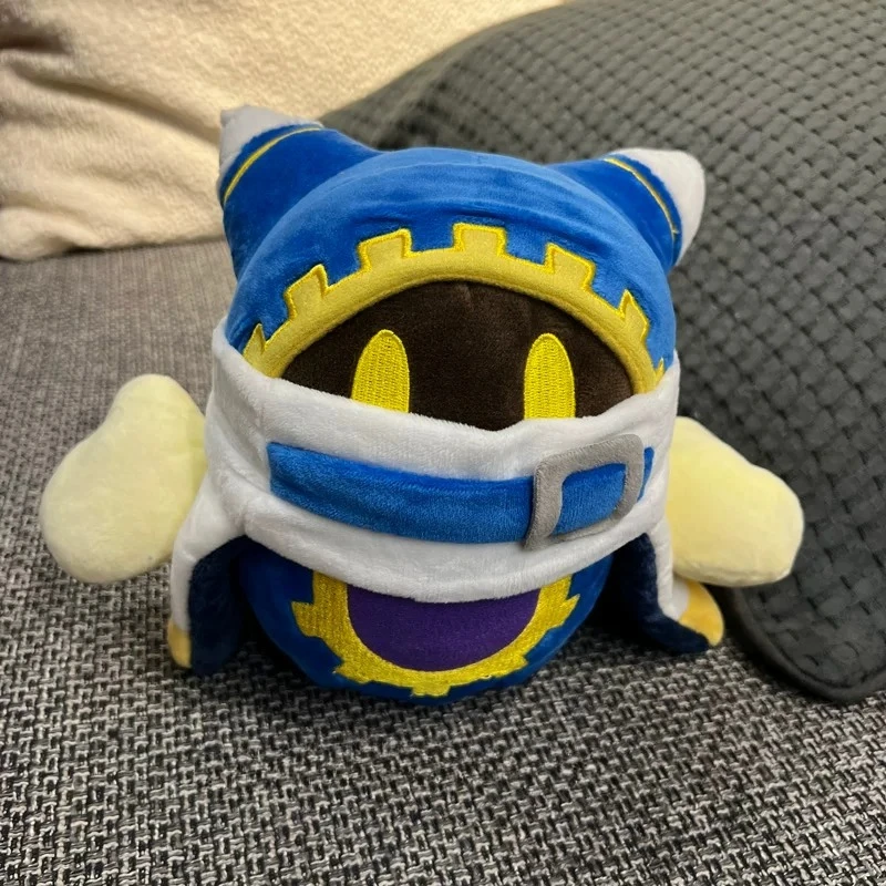 Samlarfigur i form av en orange Kirby-docka med arg min och tecknad spelstil 14 Samlarfigur i form av en orange Kirby-docka med arg min och tecknad spelstil - Bild 14