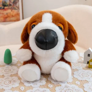 Naturtroget hundgosedjur med stort huvud, bland annat i corgiutförande, 15–25 cm 16 Naturtroget hundgosedjur med stort huvud, bland annat i corgiutförande, 15–25 cm
